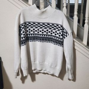 Girls mock neck sweater